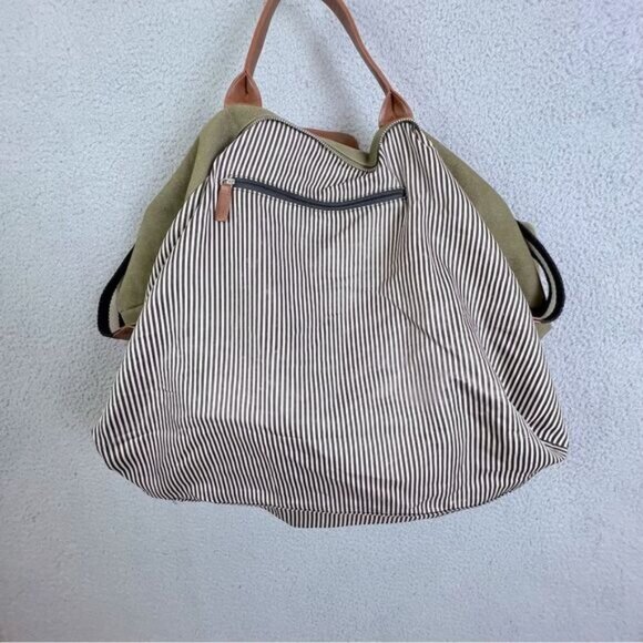 BROUK & CO.  MENS TRAVEL BAG GREEN - Picture 4 of 11